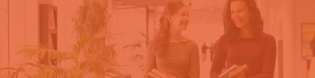 banner oranje meisjes boeken