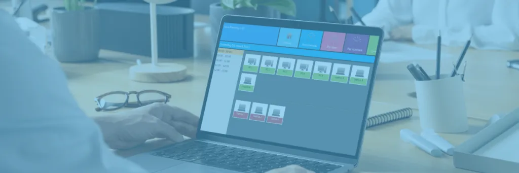 aura planning op laptop
