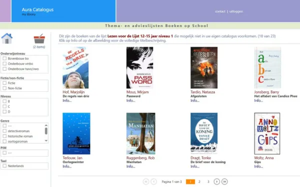 Aura collectiewijzer