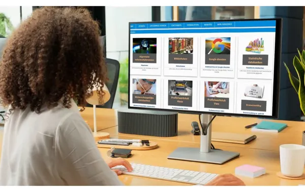 gebruiker bekijkt aura